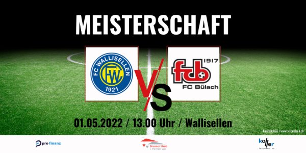 Herren 1: Vorbericht FC Wallisellen