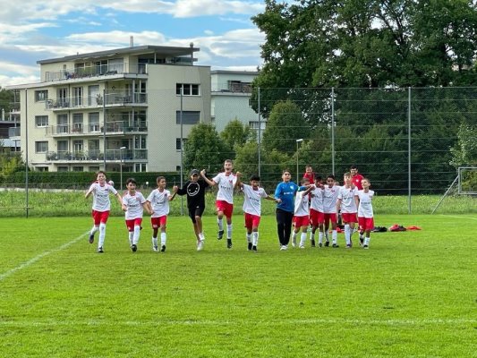 Junioren Da: Erkämpfter Sieg Junioren Da: Erkämpfter Sieg