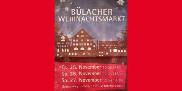 Herren 1: Bülacher Weihnachtsmarkt