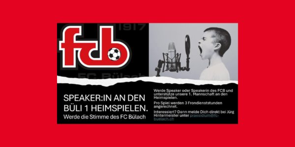 Speaker:in gesucht