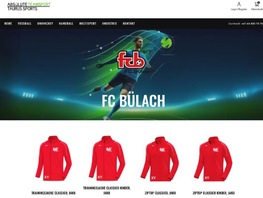 Hast Du schon die FC Bülach Bekleidung?