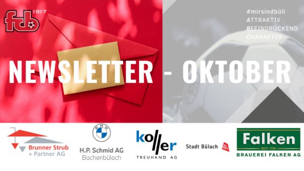 Erster FCB-Newsletter - Oktober