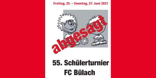 Das 55. Schülerturnier des FC Bülach ist abgesagt