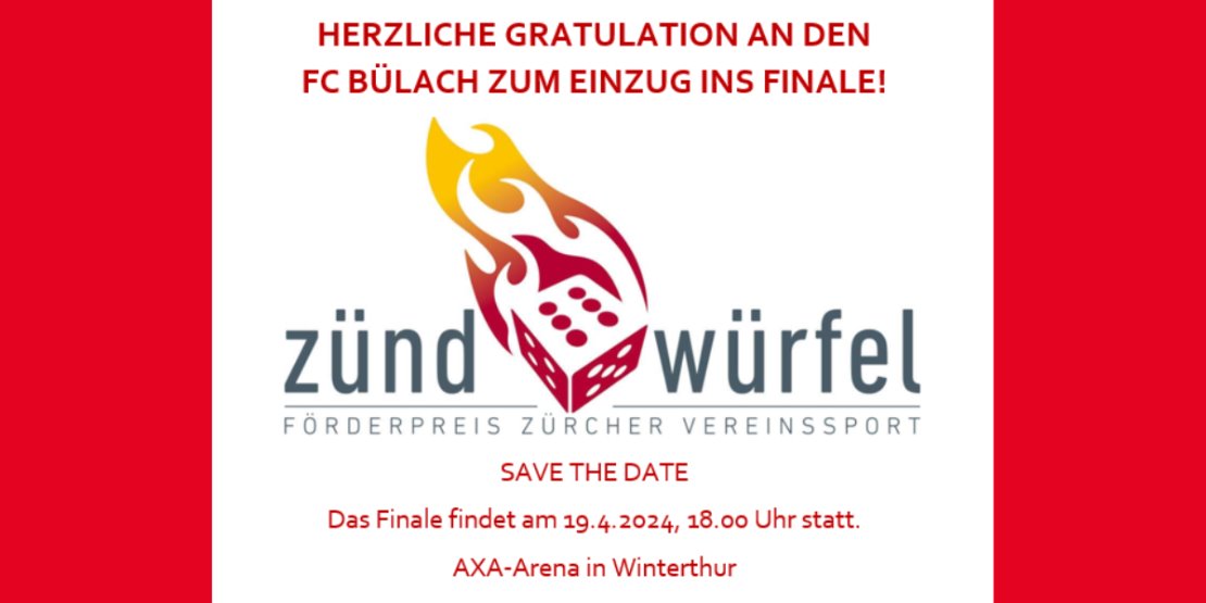 Einzug ins Finale beim Zündwürfel Förderpreis