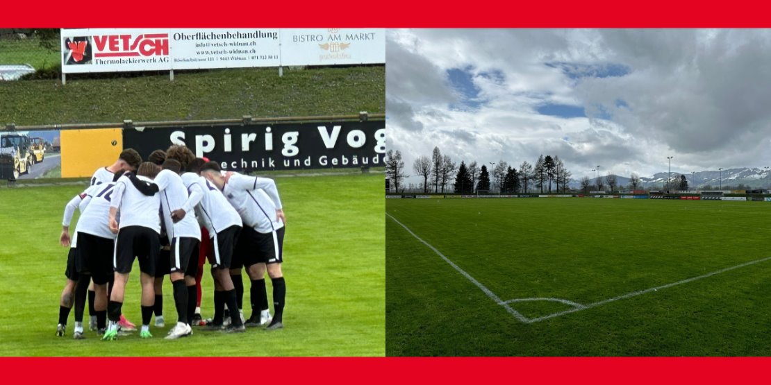 Herren 1: FCB verliert gegen den FC Widnau