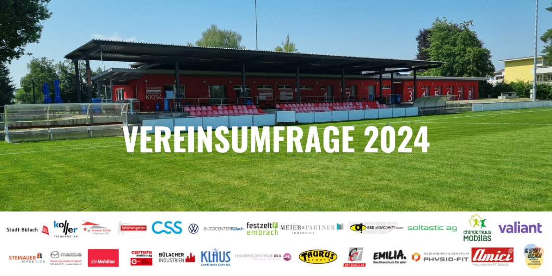 Vereinsumfrage 2024 - jetzt ausfüllen!