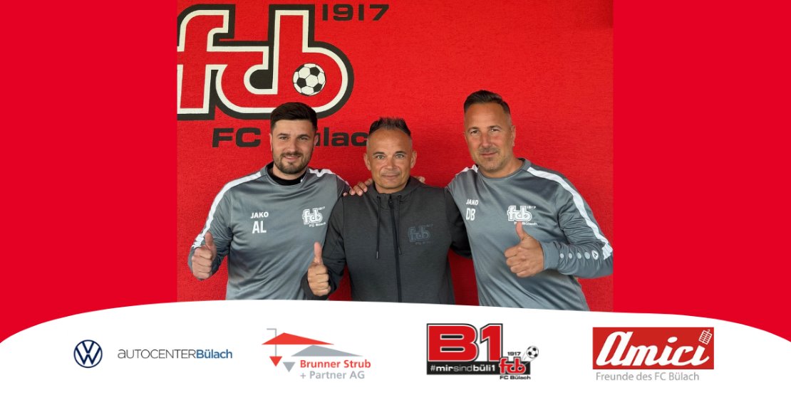 Herren 1: Vertragsverlängerung unserer Trainer