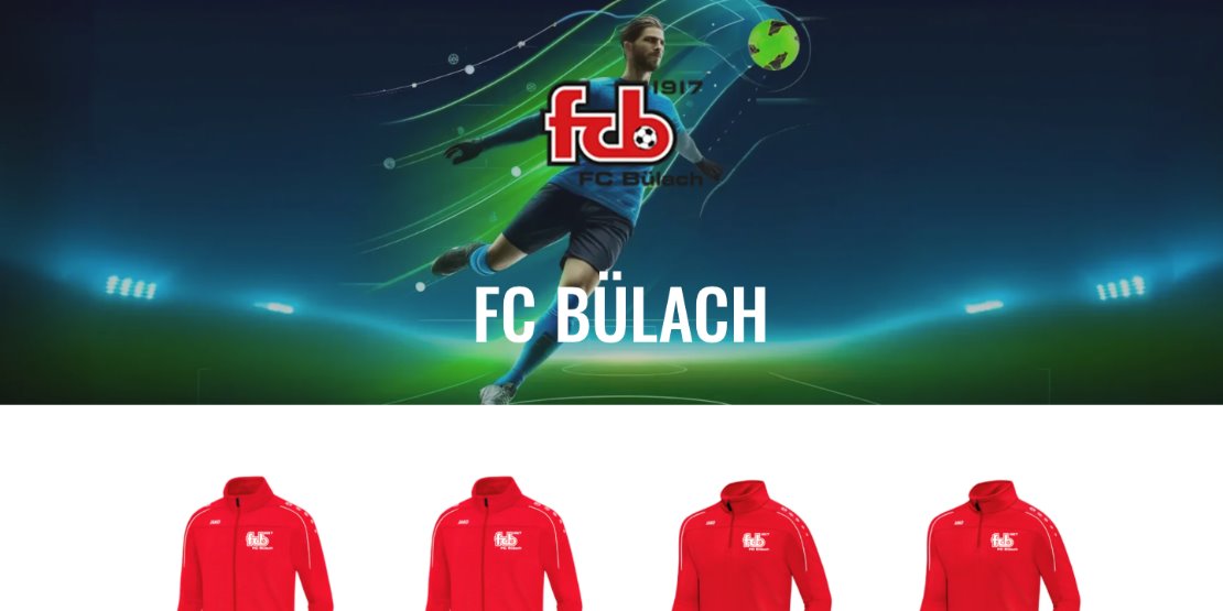 Hast Du schon die FC Bülach Bekleidung?