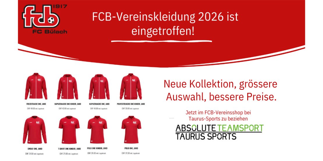 Neue FCB-Vereinskleidung ist eingetroffen