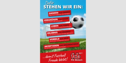 Dafür stehen wir ein....